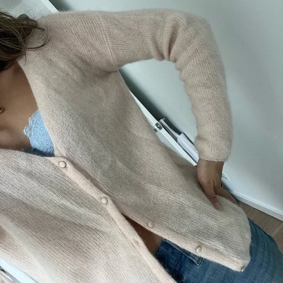 Sézane Women's Pink Cardigan- S - Picture 3 of 8